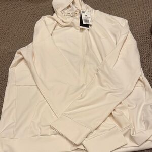 Adidas Chalk White Puremotion Hooded Jacket